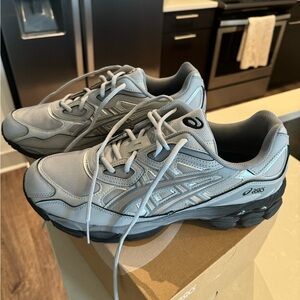 ASICS GEL NYC Mid Grey Sheet Rock MENS SIZE 12 NEVER WORN